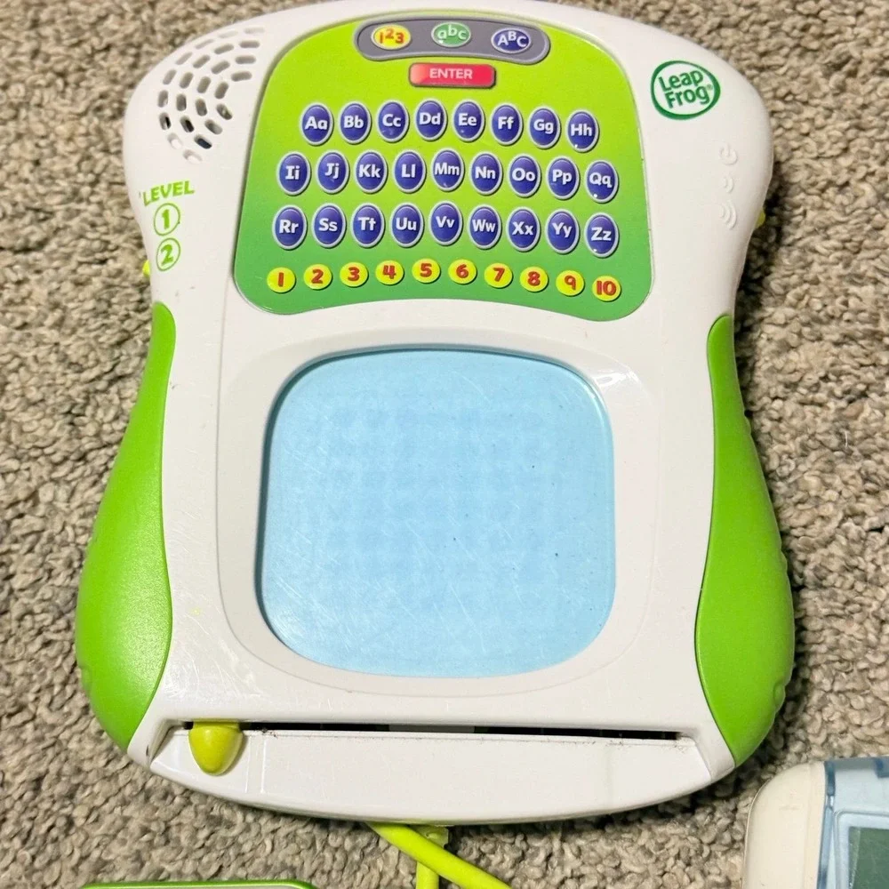 LeapFrog Learning System Lot Leappad Plus Talking Phone & Text Messenger
